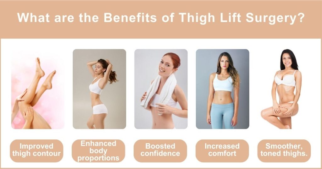 Thigh lift surgery in Dubai with the Best Plastic Surgeon.What are the benefits of thigh lift surgery | 2024