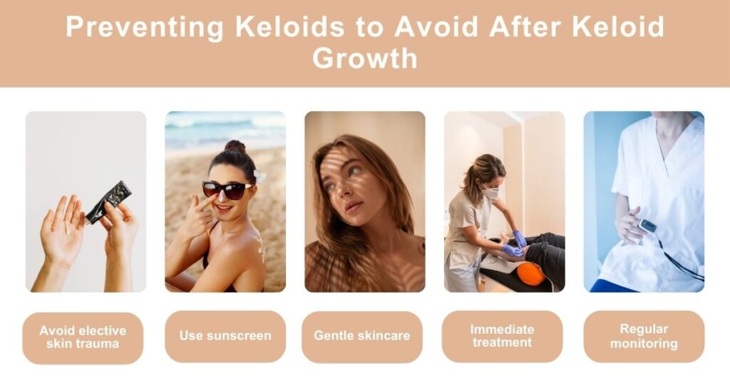 Preventing Keloids to Avoid After Keloid Growth