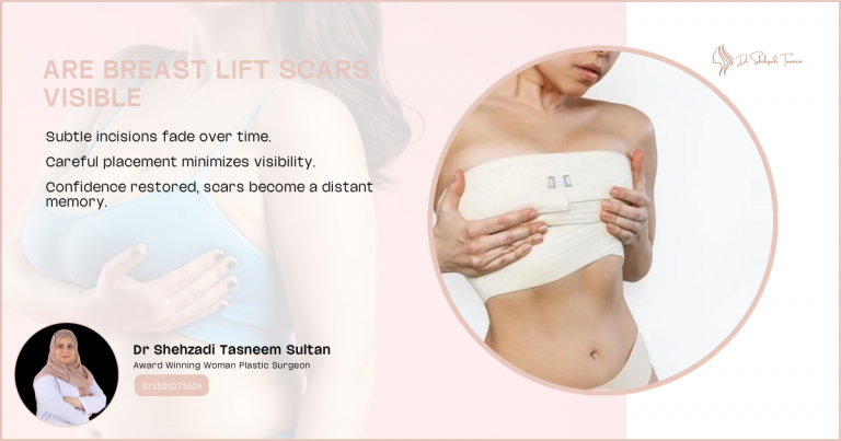 Are Breast Lift Scars Visible