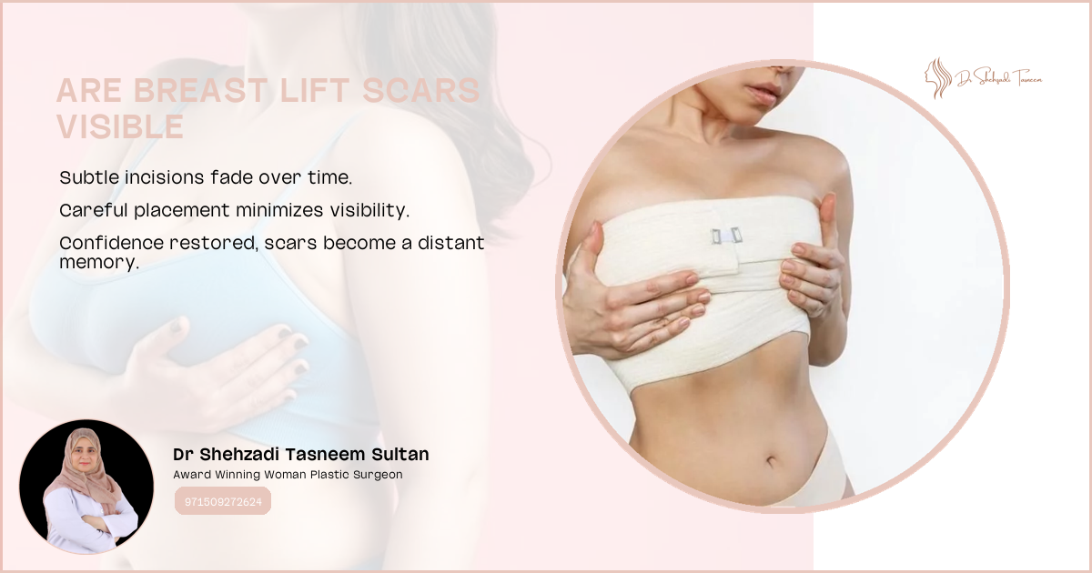 Are Breast Lift Scars Visible | 2024