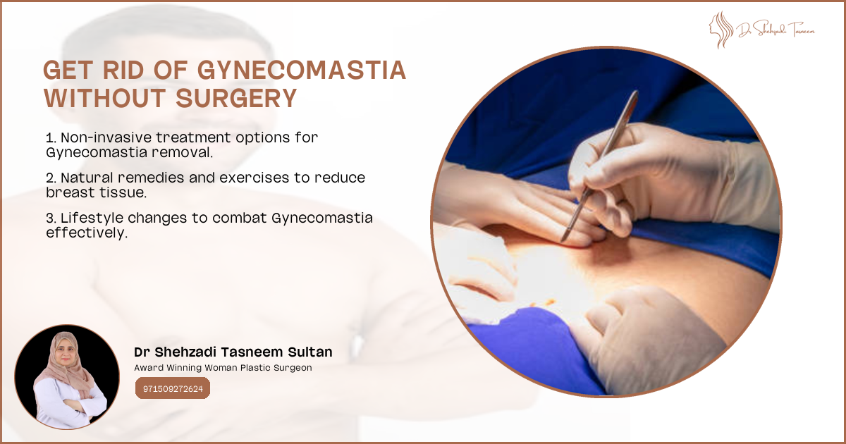 Get Rid Of Gynecomastia Without Surgery | 2024